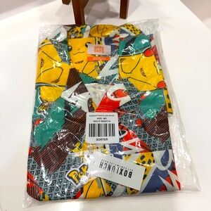 OppoSuits Pokémon Pikachu Print Woven Button-Up BoxLunch Exclusive Medium